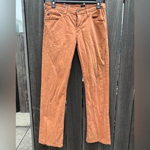 AG Adriano Goldschmied Protege Valley Bedrock color straight leg jeans 32x34